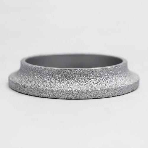 2 pc 75mmx10MM Vacuum Brazed Diamond Grinding Wheel For -bullnose Edge Profile Dia 3 Inch Grinding Disc