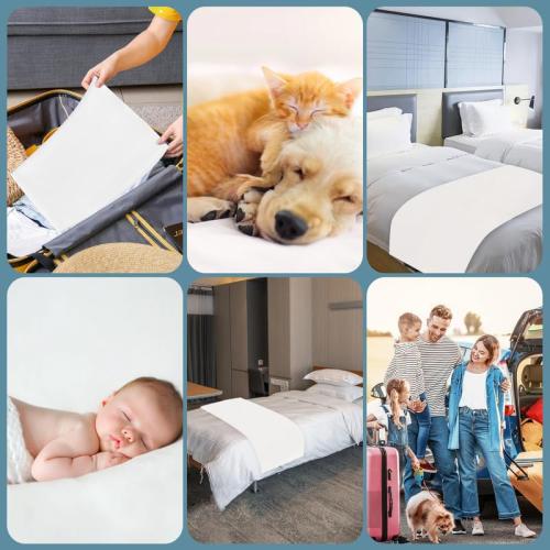Disposable Massage Table Sheets 100PCS -Massage Bed Cover - Non-Woven Fabric Oil-Waterproof,Comfortable, Thick and Durable, Soft, Latex-free, Disposable Waterproof Sheets 31.5 x 74.9(White)