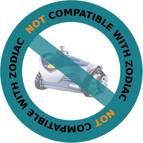 POOLWHALE Professional Swimming Pool Vacuum Cleaner Hose -1.5” 8 Piece Hoses, Perfect Vacuum Extension/Replacement - Compatible with all Major Automatic Pool Cleaners