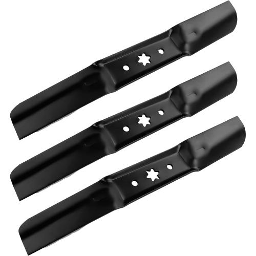 q&p 3pack Lawn Mower Blades Replaces 742-05056A 942-05056 942-05056A Fit for MTD RZT S54 L54 Troy Bilt 54 inch Deck