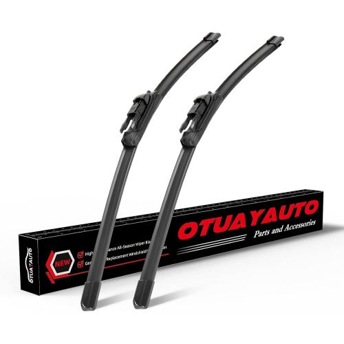Windshield Wiper Blades Replacement for 2007-2013 Chevy Silverado | 1500/2500HD/3500HD Tahoe Suburban Avalanche GMC Sierra Yukon OTUAYAUTO All-Weather Performance 22 22 Wipers (Pack of 2)