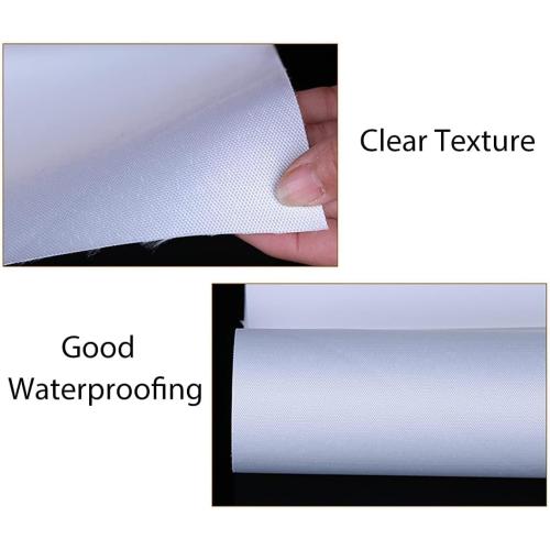Size 44x100 Premium Polyester Canvas Roll, Quick Dry, Wide Format Inkjet Printer Compatible, Perfect for Fine Art, Photography, Giclée Printing, Archival Quality Prints. (44 x100' Glossy ECO-Solvent Polyester)