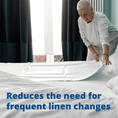 Medline Ultrasorbs Bed Pads Disposable Adult, Advanced  Ultra Thick, 30x36, 40 Count, Chucks Pads Disposable Adult, Heavy Duty Chux Pads, for Incontinence, SlipResist Technology, 300 LB Capacity