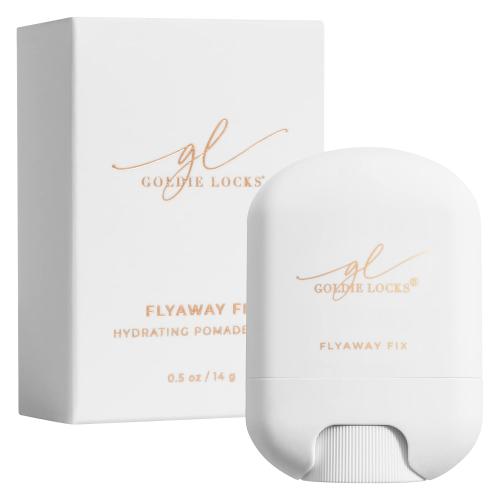 Goldie Locks Flyaway Fix Hydrating Pomade Stick - Tames Flyaways and Controls Frizz - Lightweight Non-Greasy Hold - Safe for Extensions & Color-Treated Hair - Protein-Free - 0.5 oz