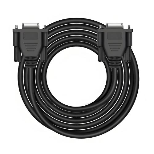 10ft 28AWG RS232 DB9 Female to Female Straight Through Extension Cable