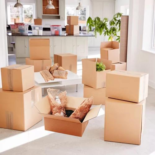 Honeycomb Packing Paper, 12 x 400' Honeycomb Cushioning Wrap Roll for Moving Shipping Packaging Gifts, Recyclable Honeycomb Paper Bubble Paper Wrapping with 20 Fragile Sticker Labels