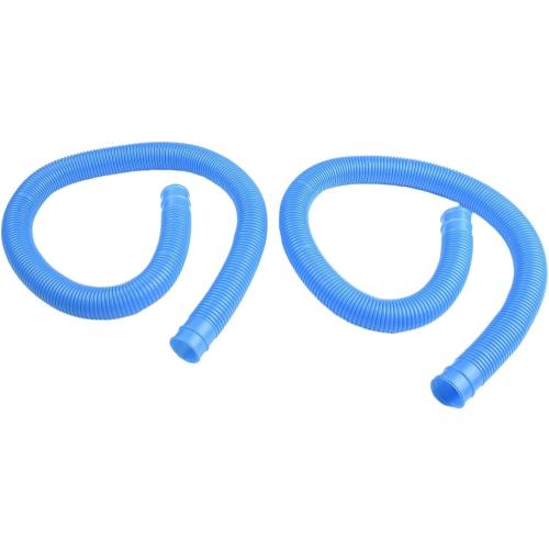 Above Ground Pool Pump Replacement Hose 1.25 Inch Accessory for Swimming Pools, 39 Inch Length Flexible PVC Spiral Winding Structure Leak Proof Lightweight(blue)