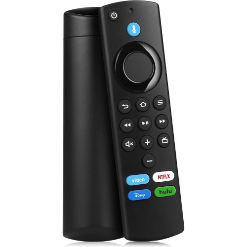 Replacement Fire Stick Remote Control for Fire Smart TV Fire Stick Lite/FireStick 4K/ Amazon Smart TV 3rd Gen/TV Cube/TVs Stick(2nd Gen/3rd Gen) with Voice