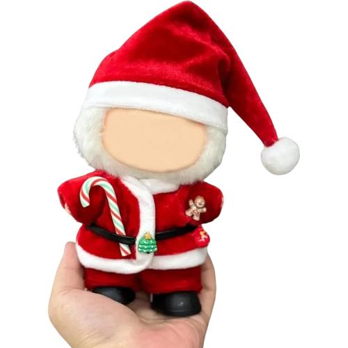 17cm Doll Christmas Clothes(NO Doll), Cute Dolls Outfit Accessories, Small Kawaii Clothes Set for Dolls, for Women and Girls(Style 3)