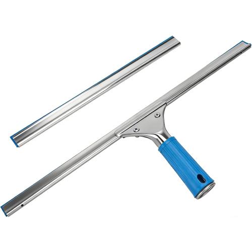 18” Professional Squeegee for Window Cleaning with 12” Replacement Blades