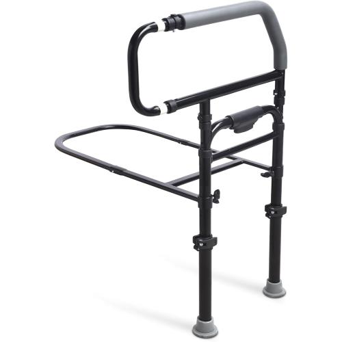 Sangohe Bed Rails for Elderly Adults Safety - Heavy Duty Bed Rail for Senior & People Falling Out of Bed - Bed Rail for Elderly, Height Adjustable, Fits Thick Mattress, Hold up to 300 Lbs, 504Q.(No warranty)