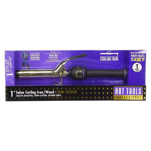 Hot Tools l # 1181 Spring Grip 1 Professional Curling Iron