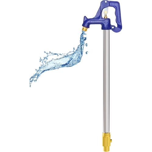 Frost Proof Yard Hydrant,4.25ft Frost Free Outdoor Faucet,Freeze Proof Outdoor Faucet 3/4 Pipe Connection,Frost Free Hydrant for Yard Garden Farm Pasture Irrigation,24 Bury Depth No Lead Hydrant