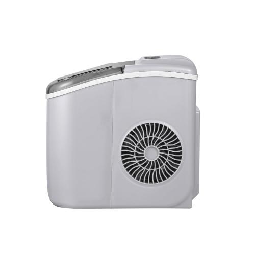 Frigidaire EFIC118-SILVER-KL Ice Maker Machine, Compact Countertop, Silver