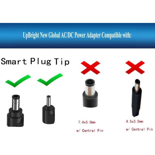 UpBright 19V AC/DC Adapter Compatible with Asus ADP-40KD BB ADP-40KDBB ADP40KD BB ADP40KDBB Delta Electronics Acer 19 V 2.1 A 19VDC 2.1A 40W DC19V 2100mA 19.0 LPS Power Supply Cord Battery Charger PSU
