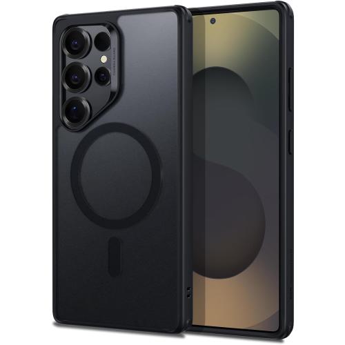 ESR for Samsung Galaxy S25 Ultra Phone Case, Compatible with MagSafe, Magnetic Case for Samsung S25 Ultra, Military-Grade Protection, Yellowing Resistant, Classic Series, Frosted Black | Magnetic Case, Yellowing Resistant, Classic Series