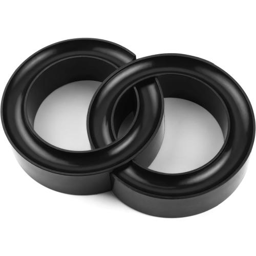 2PCS Coil Spring Spacers for Cars,Vibration Damping Rubber Coil Spring Insulator Suitable for 5-5.5OD Springs,Universal Coilovers Suspension Kit for Heavy Duty Sprung Support