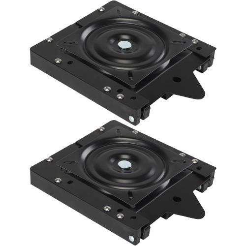 Leader Accessories Quick Disconnect Seat Mount with Boat Seat Swivel (Seat Mount with Swivel (2 Sets))