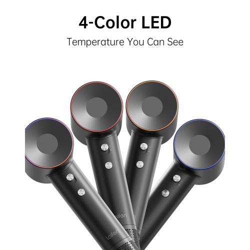 Laifen Swift Special Hair Dryer, High Speed 200M Ionic Blow Dryer with 110, 000 RPM Brushless Motor for Fast Drying, Low Noise, Hairdryer with Magnetic Nozzles