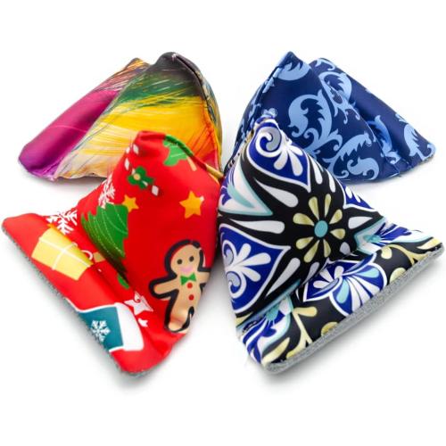 Blue Phone Holder for Desk, Phone Pillow Stand for iPhone 13 14 Handmade Fabric Phone Stands Bean Bag Phone Holder (Bohemia Pattern)