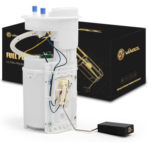 Electric Fuel Pump Module Assembly Compatible with 1998-2010 VW Volkswagen Beetle 1999-2006 VW Golf 1999-2005 VW Jetta 1.8L 2.0L 2.5L 2.8L 4.8 Outer Replace E8424M 1J0919087H 1J0919087J GAS