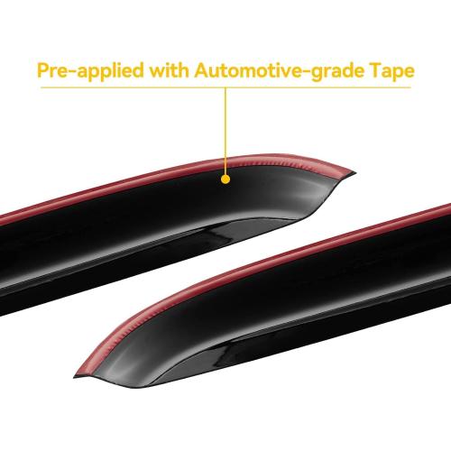Window Rain Guards Visors for 2000-2006 Chevy Tahoe, Window Vent Wind Shades Deflectors for 00-06 GMC Yukon