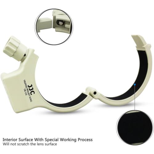 Lens Tripod Mount Ring Collar for Canon EF 70-200mm f/4L is II USM or EF 70-200mm f/4L & EF 70-200mm f/4L is Replaces Canon A-2 Durable ABS -White