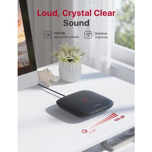 X-Sense Smart Mailbox Alarm, Wireless Long Range Mailbox Alert, Mailbox Sensor with SBS50 Base Station for Delivered Mail, SMA11