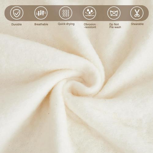 RRKTP Cotton Quilt Batting by The Roll,80/20 Cotton/Polyester Blend Batting for Quilting,Warm Soft Natural Batting for Sewing,Stuffing for Crafts Handmade Quilts&Sewing Project 90 X 20 Yard