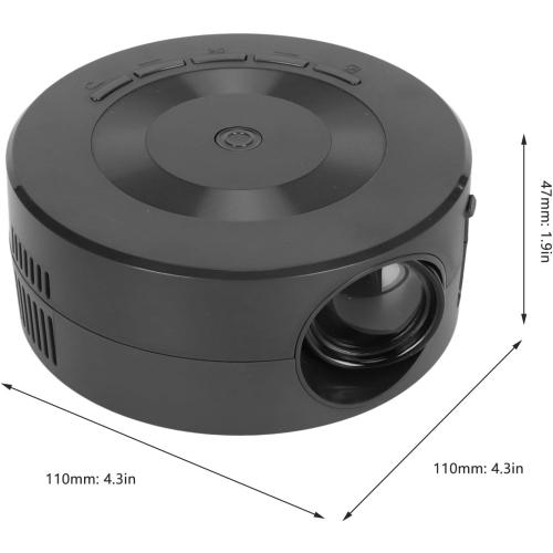 Joyzan Mini Projector, Full HD Supported Video Outdoor Movie LED Small Home Theater Phone Native 1080P Portable Wired LCD Screen Support Mobile Power Game Laptop Kids Gift indoor TV Smartphone USB