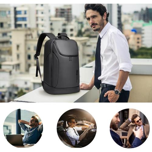 BANGE Business Commute Backpack Waterproof fit 15.6 Inch Commute backpack,Travel Durable Backpack