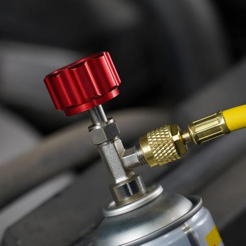 Lichamp R134a Can Tap, Automotive Self Sealing and Puncture AC Freon Can Tap 134a Adapter Fittings, TA02