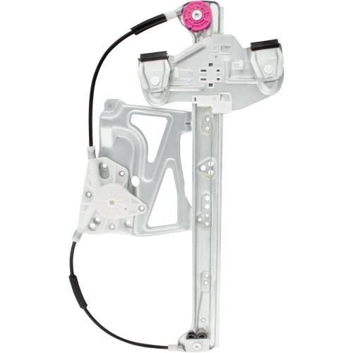 BOXI 740-520 Front Driver Side Power Window Regulator W/O Motor Fit for Cadillac Deville 2000-2005 excluding Armored Option 17801304 25714290 25737256