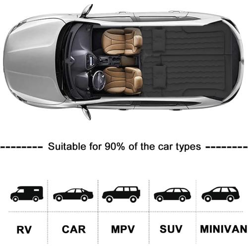 Product is good 3 in 1 SUV Air Matterss | Car Mattress with Electric Air Pump-2 Support Fillers & 2 Pillows Fits SUV|MPV|Minivan for Road Trip Camping Black
