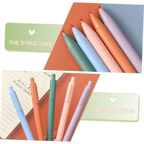 Veemoon 10 Pcs Blue Black Red Gel Ink Pens Extra Fine Point Retractable Pens for Office Sturdy and Smooth Writing for Students Teachers Adults