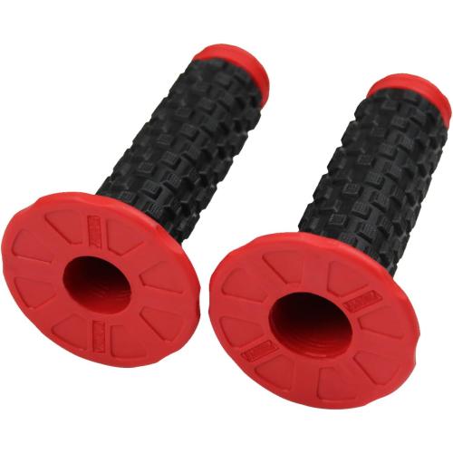 Motorcycle Grips 7/8 Dirt Bike Grips Pillow Top Anti-Slip Advanced Rubber Grips for CR CRF
