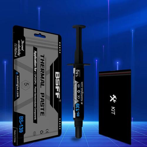 Thermal Paste, 1.8g with Toolkit CPU Paste Thermal Compound Paste Heatsink for IC/Processor/CPU/All Coolers, Carbon Based High Performance