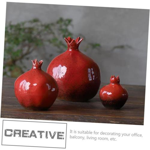 Desktop Pomegranate Flower Vase Elegant Dried Flower Container for Home Decor Unique Ornament for Events and Everyday Use for Bouquets and Table Centerpieces