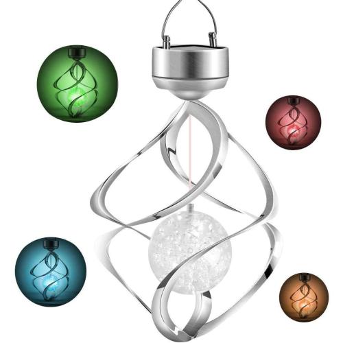 Solar Lights Outdoor Yard Decor Wind Chimes LED Colour Changing Hanging Light for Design Decoration for Garden, Patio, Balcony,Lawn Birthday Gifts for Women Mom Grandma