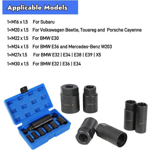 Drive Axle Shaft Pull-Out Pulling Puller Extractor Tool 7pcs Kit w/Carrying CaseFits for Subaru,for Volkswagen Beetle,for Touareg,for Porsche Cayenne,for BMW and for Mercedes-Benz W203