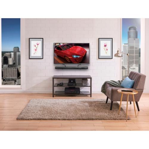 Rocketfish Universal Soundbar Mounting System - Black Soundbar Holder Compatible with 70 to 90 TVs - Adjustable Soundbar Bracket Mounting System - Durable Speaker Holder for Wall