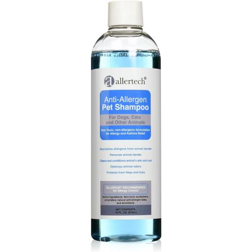Allertech® Anti-Allergen Pet Shampoo 16-oz Bottle