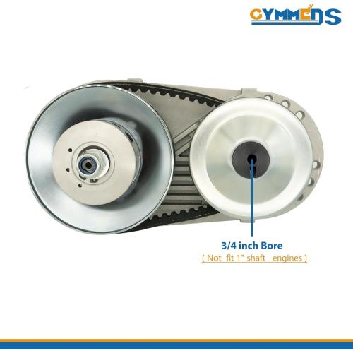 30 Series Torque Converter 3/4 Bore Fit for Predator 212cc Engine CVT Clutch 10T #40/41/420 & 12T #35 Chain Replacement Go Kart Mini Bike Manco Comet TAV2 30-75 Drive Belt Pulley Parts Kit.