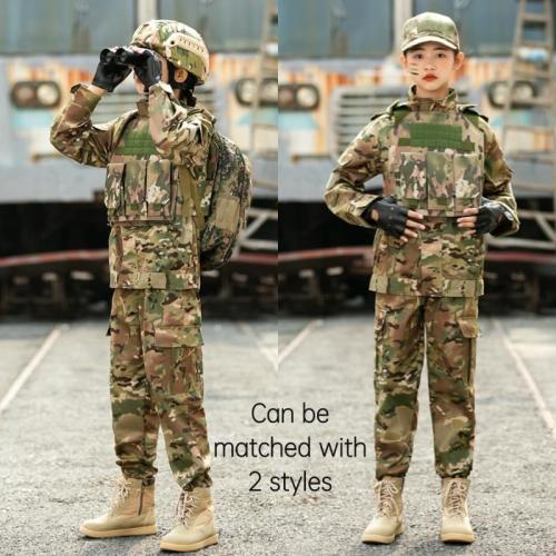 Klocerg Army Costume Boy Soldier Full Set Role Playing Special Forces Children's Costume Military Personnel