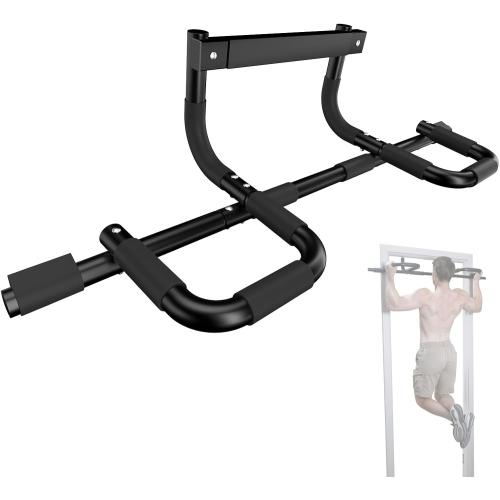 NOWAKE Pull up bar For Doorway,300lbs Heavy Duty Adjustable Width Portable Functional Ergonomic Design Door Frame Chin Up Bar With USA Patent For Home Fitness Workouts