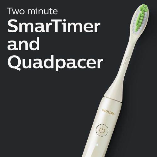 Philips Sonicare One by Sonicare Rechargeable Toothbrush, Snow, HY1200/27