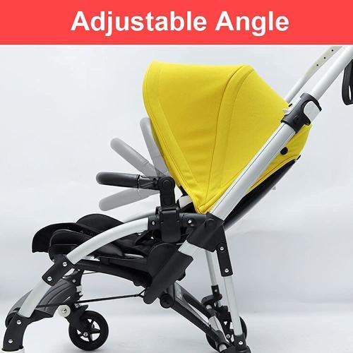 Color Black Snack Tray and Bumper Bar Compatible for Bugaboo Bee 3 Bee 5 Bee 6 Stroller