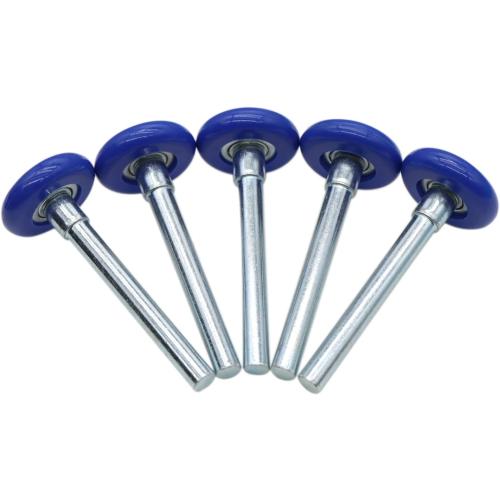 Garage Door Roller, Blue 1.8 Quiet Nylon Garage Door Wheels 4 Stem for Garage Track Replacement with Premium Sealed 11 Ball Bearing, 10 Packs