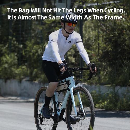 Rhinowalk Bike Bag Bike Frame Bag Waterproof Bike Triangle Bag 2.1L Bicycle Pouch Under Tube Bag Professional Cycling Accessories(XL)