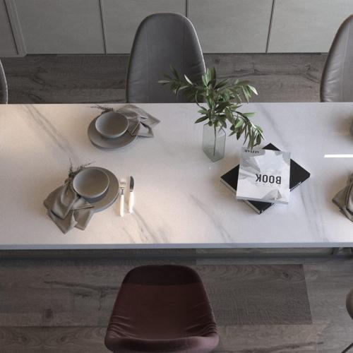 Extra Wide Marble Granite Peel and Stick Wallpaper Ivory White  Smooth Light Countertop Contact Paper for Kitchen Bathroom Self-Adhesive Waterproof Marble Wall Paper Roll Vinyl Wrap